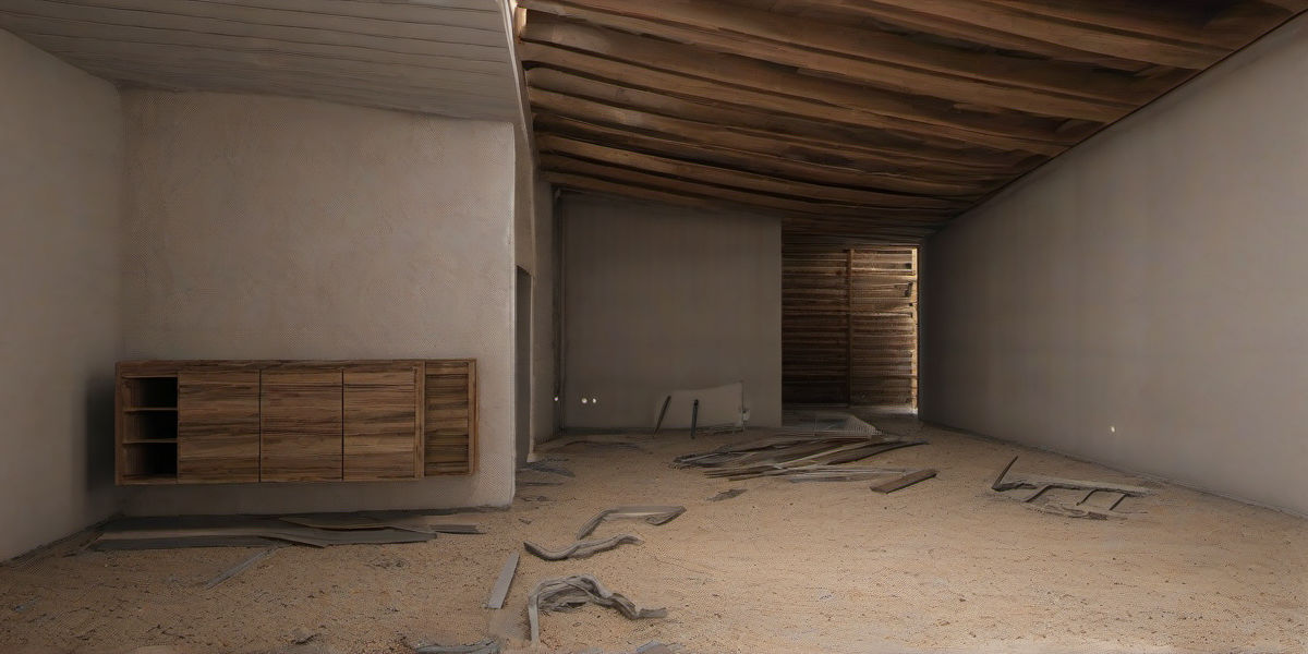 נוף אווירי של ערד המתחדשת בדרום ישראל: מבני פלדה חדשניים, גשרי מתכת ואתר בנייה מסודר מול הר חרס בשעת זהב – הדמיה פוטוריאליסטית להראות יכולות הפלדה והתעשייה בבינוי עירוני מתקדם