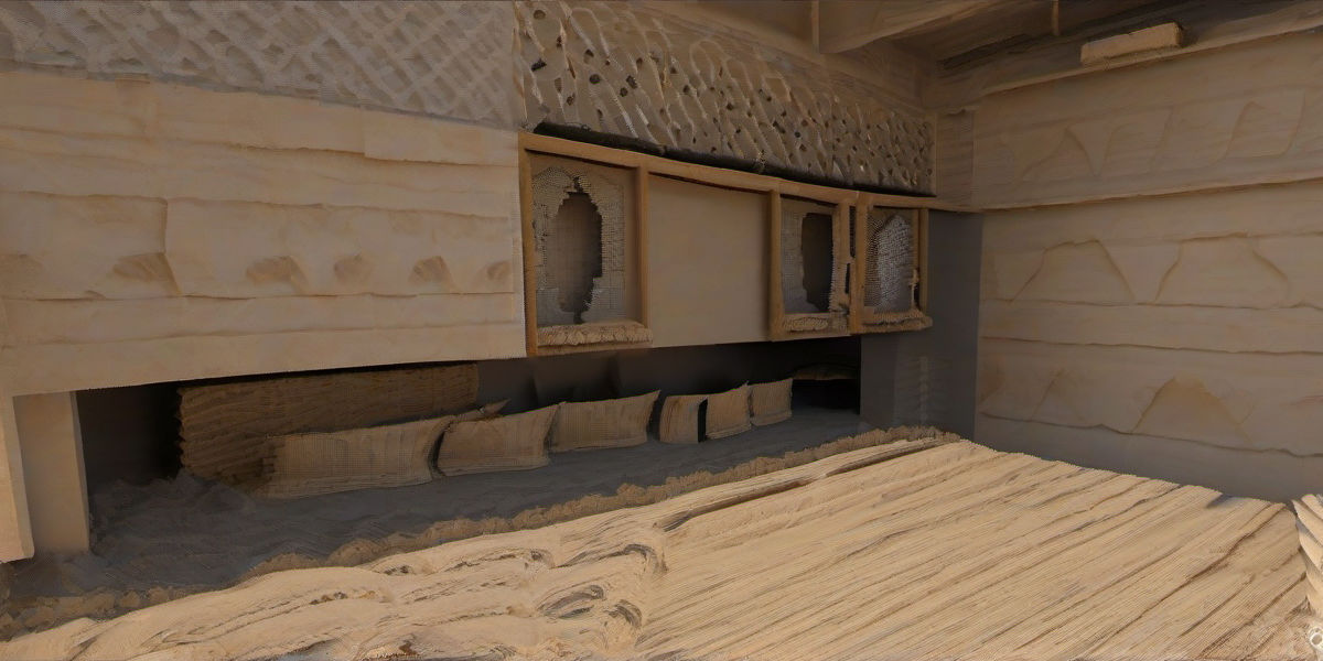 נוף אדריכלי מתקדם של פארק תעשיה ודיור בגבעת שמואל, מרכז, המדגים קונסטרוקציות פלדה, מבנים מתכתיים, אתרי בניה עירוניים ותשתיות תעשייתיות עם רובוטי בניה ומנופים ענקיים על רקע שמים כחולים – פיתוח עירוני מודרני בפסגת קו ירושליים-תל אביב