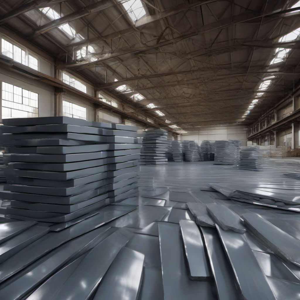 תבנית מוצר אבץ לקילו – ניגריות אבץ משופעות במחסן תעשייתי עם ברק מתכתי טבעי, מספקות מראה עדין מלא בפירוט חומר וטקסטורה למכירה באספקה מהירה ואיכות גבוהה